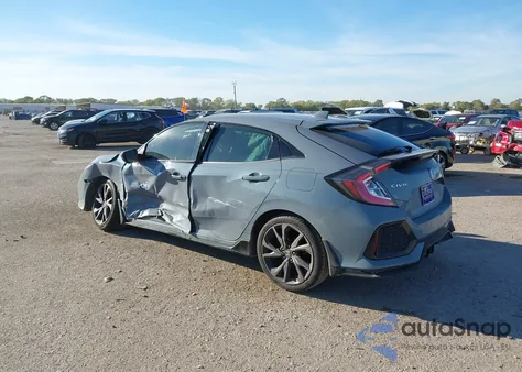 2018 Honda Civic Sport from USA, damaged, VIN SHHFK7H42JU229673